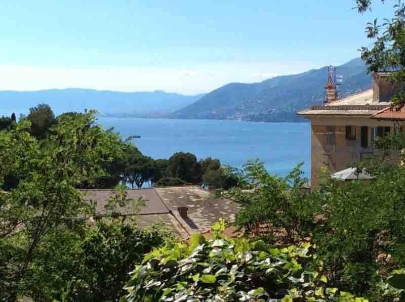 Sea View Apartment With Private Garden Camogli Exterior photo